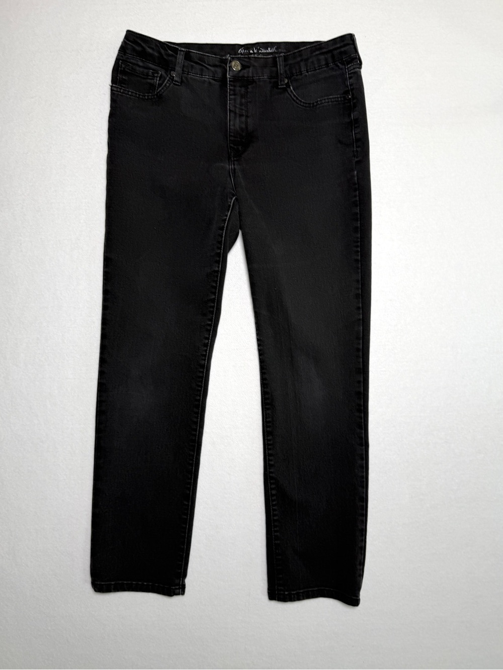 Women's Gloria Vanderbilt All-Around Slimming Effect Jeans Black Size 10